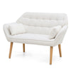 Cozy Love Seat with Pillows - Perfect for Any Space!