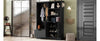 Chic Hallway Organizer with Bench and Storage