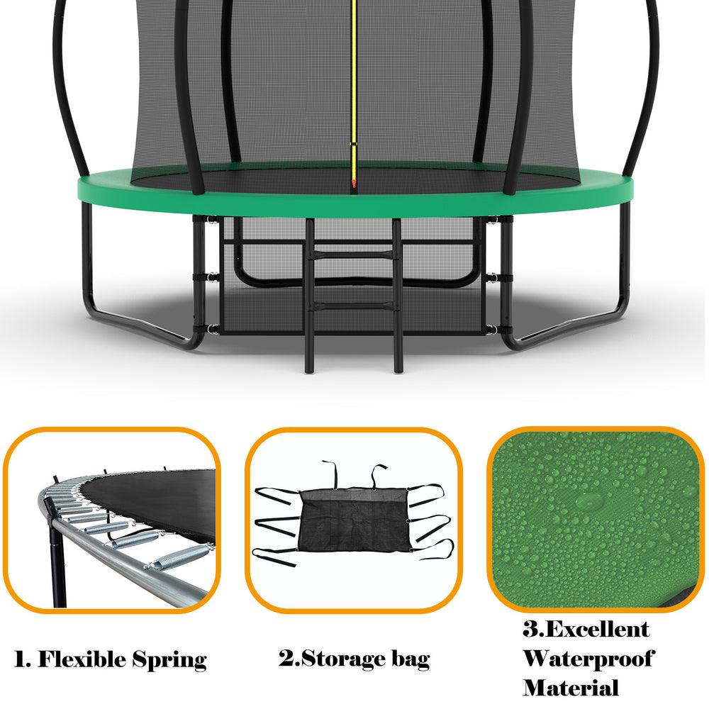 Pumpkin Bounce & Shoot Trampoline