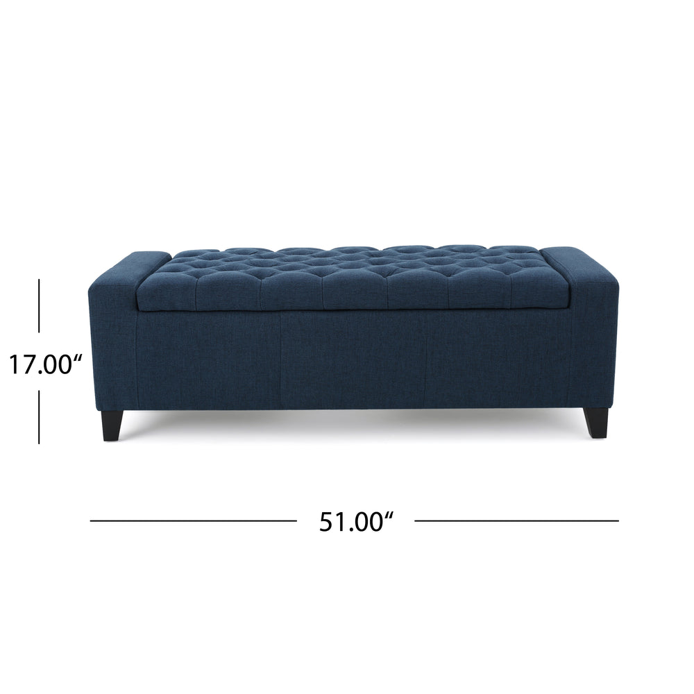 Cozy Guernsey Ottoman