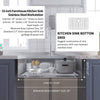 Farmhouse Stainless Steel Kitchen Sink: Sleek Workstation Design