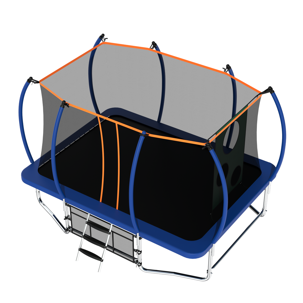 FunFit Rectangle Trampoline for All Ages