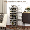 Rustic Wine Jail - Secure Antique Bronze Rack