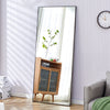 Elegant Full-Length Solid Wood Mirror