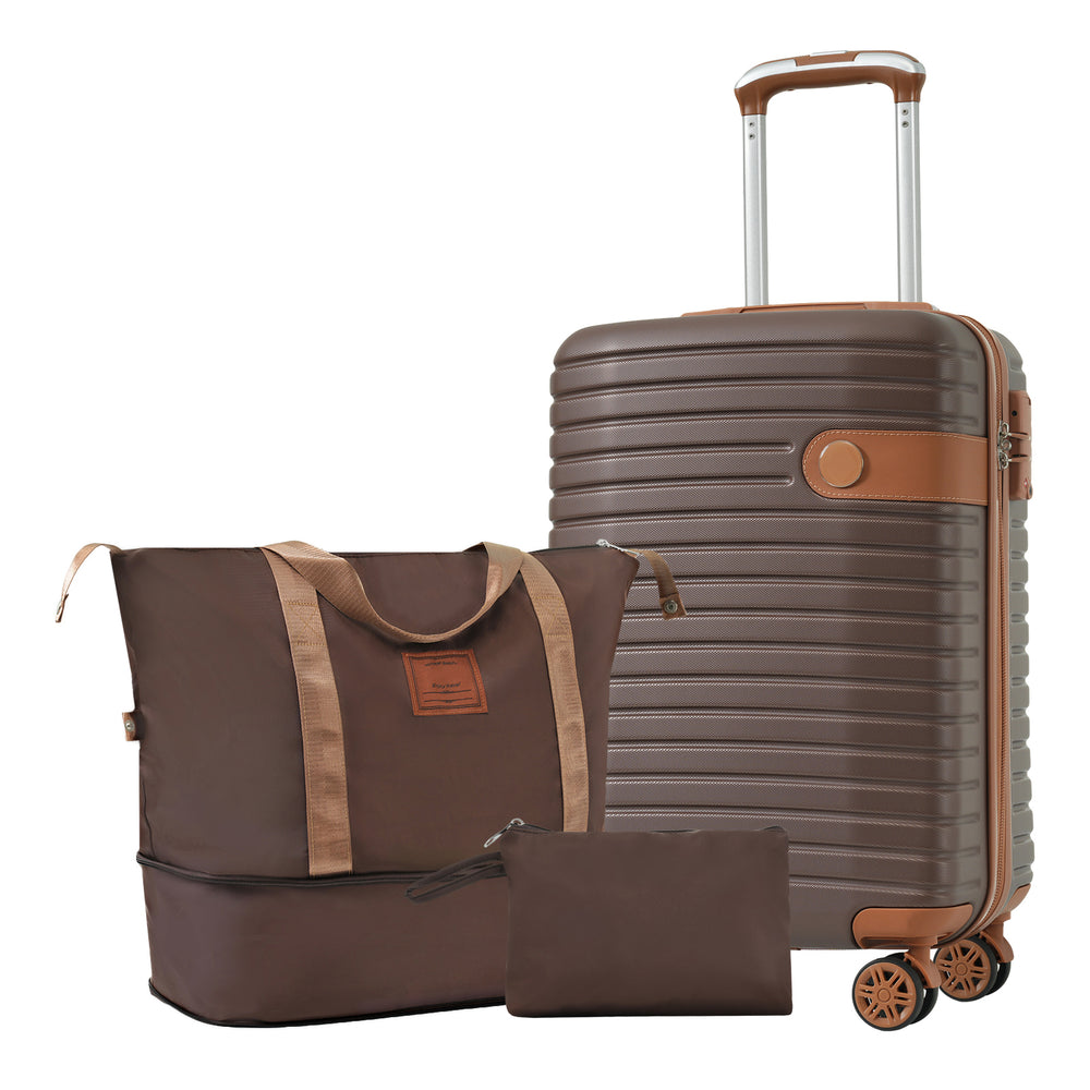 TravelMate Trio: Lightweight Carry-On Luggage Set