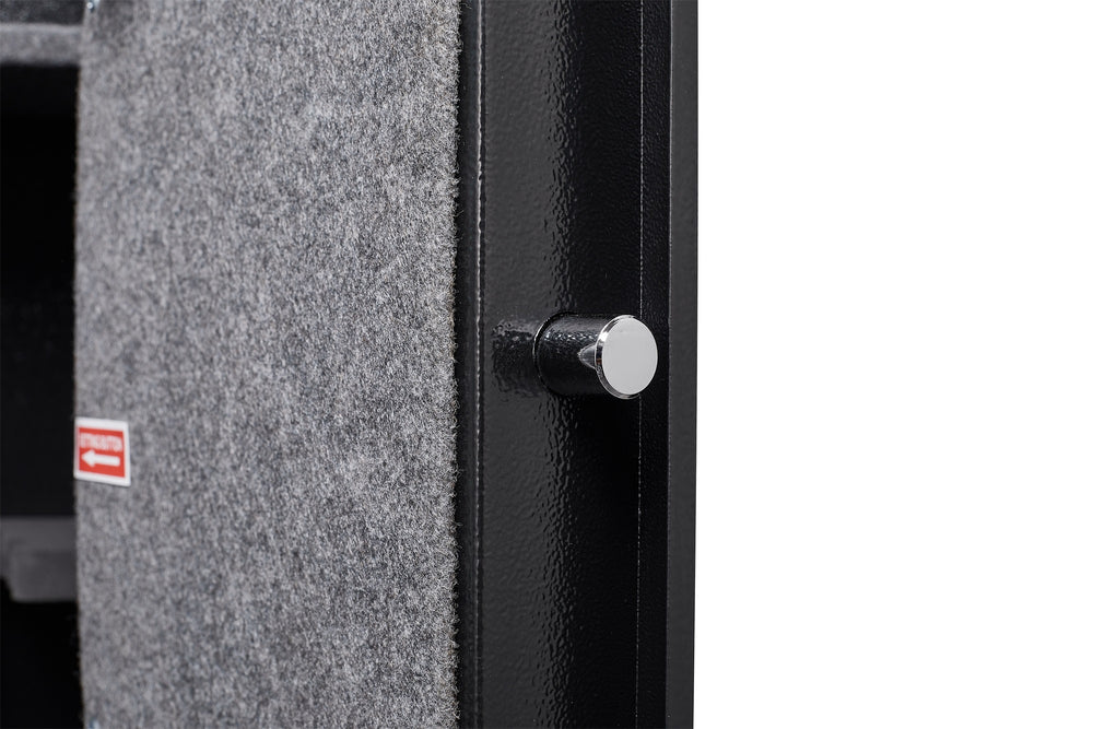 Secure Steel Gun Vault with Smart Lock & Alarm