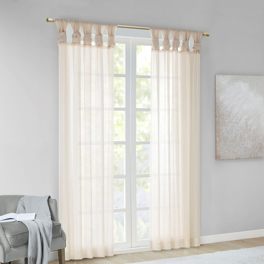 Twisted Breeze Sheer Curtains