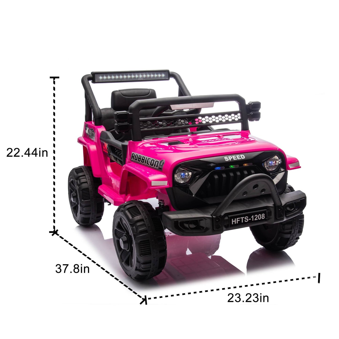 Kid’s Electric All-Terrain Ride-On Truck with Parental Control