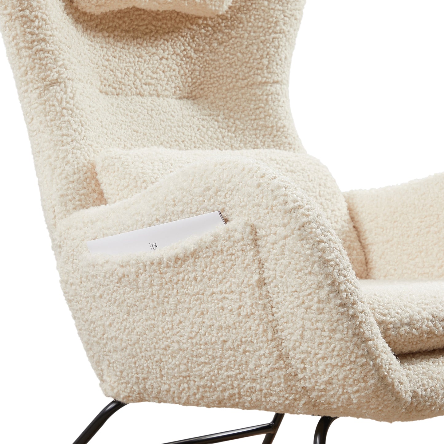 Cozy Modern Rocking Chair for Nurseries