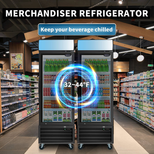 Chill & Display Glass Door Fridge