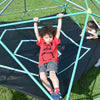 Kids' Geometric Climbing Dome with Hammock - Fun & Durable Adventure!