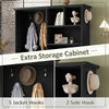 Chic Hallway Organizer with Bench and Storage