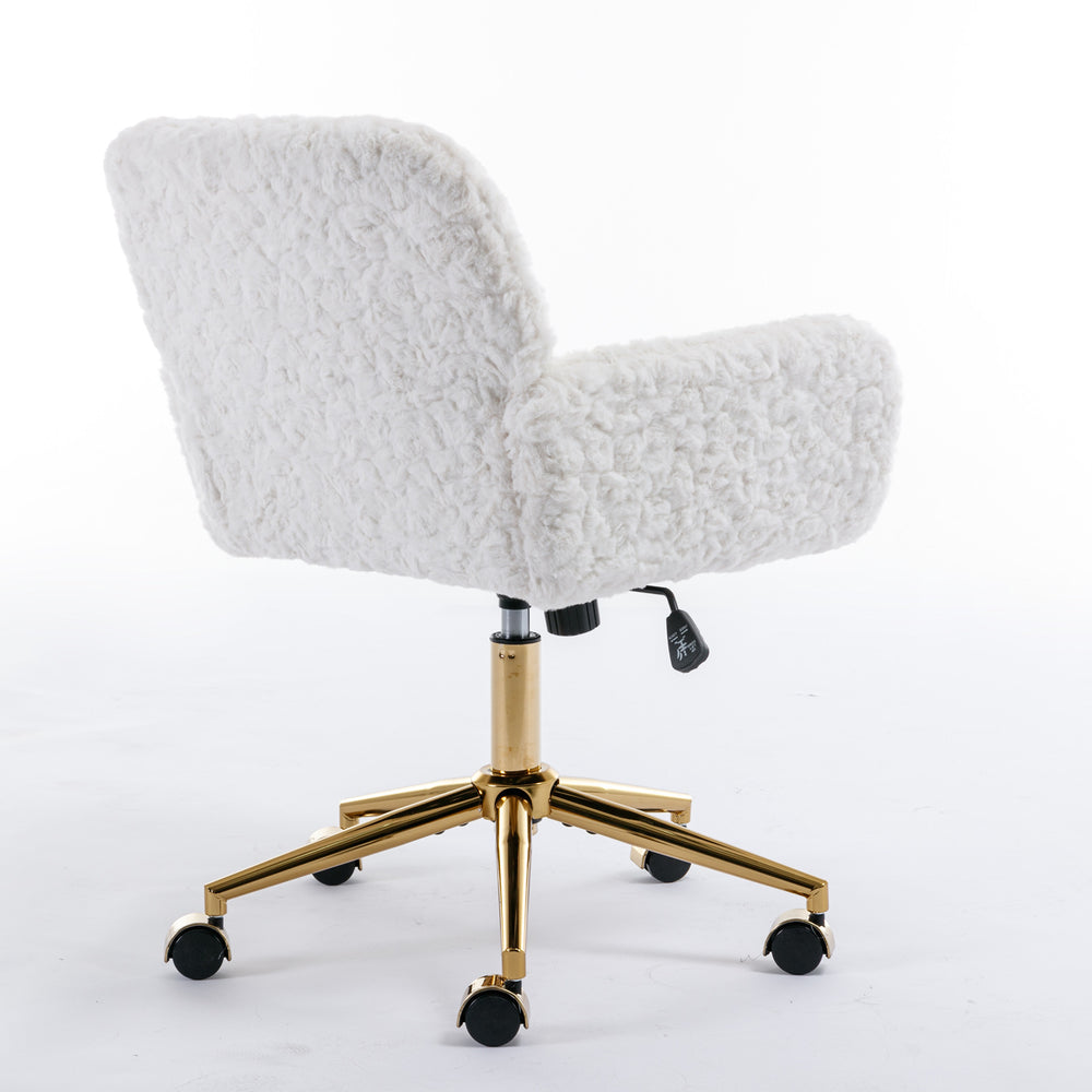 Cozy Luxe Home Office Chair