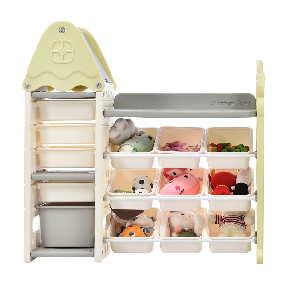 FunSpace Kids Organizer: Colorful Toy & Book Storage!