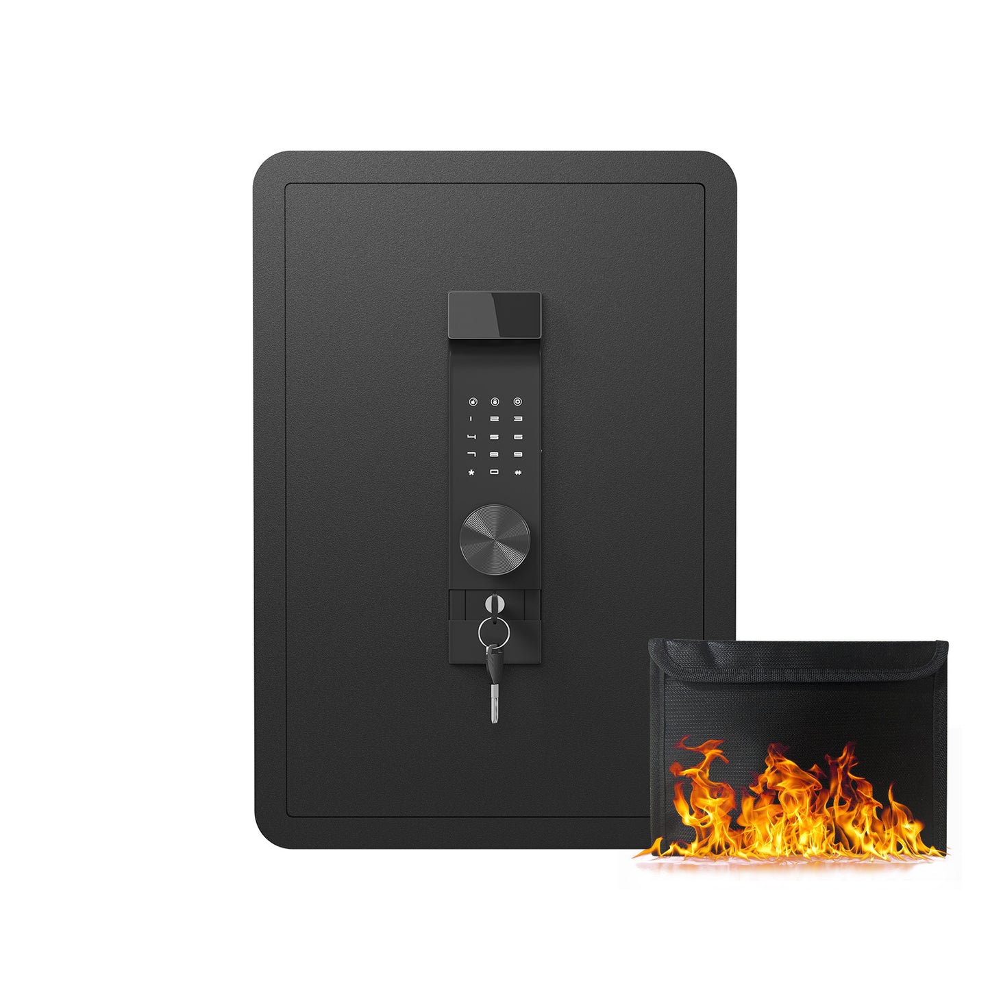 Ultimate Secure Safe: Fireproof & Waterproof Protection for Home, Office, & Hotel