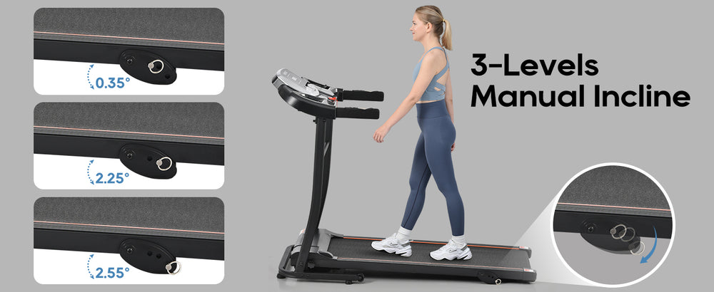 SmartFold Treadmill: Compact Running & Walking Machine for Home Fitness