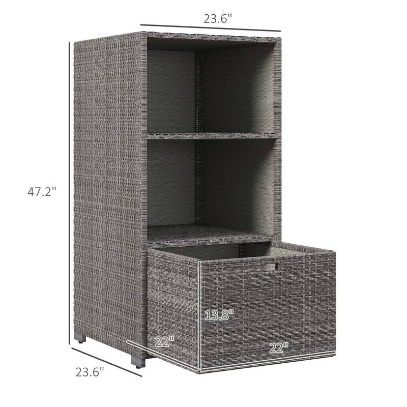 Chic Poolside Towel Rack – Stylish Storage for Spa Days
