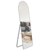 Sleek Silver Arch Wall Mirror