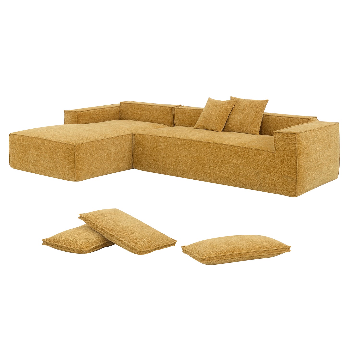 Chic Modular L-Shaped Sofa Set