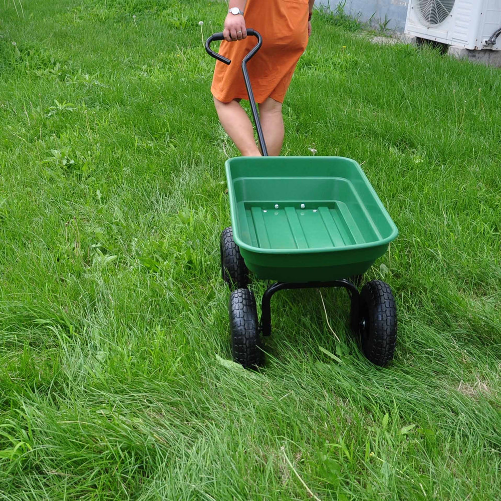 Green Glide Garden Dump Truck