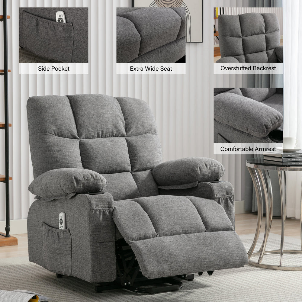 Cozy Comfort Recliner with Heat & Massage