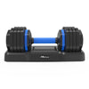 Quick-Adjust Fitness Dumbbells - Pair with Secure Grip for Full-Body Workouts