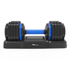 Quick-Adjust Fitness Dumbbells - Pair with Secure Grip for Full-Body Workouts