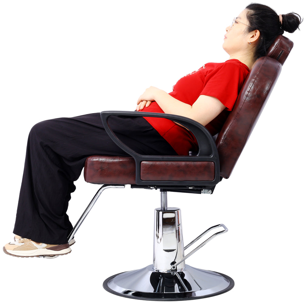 Chic & Cozy Barber Chair for Your Salon