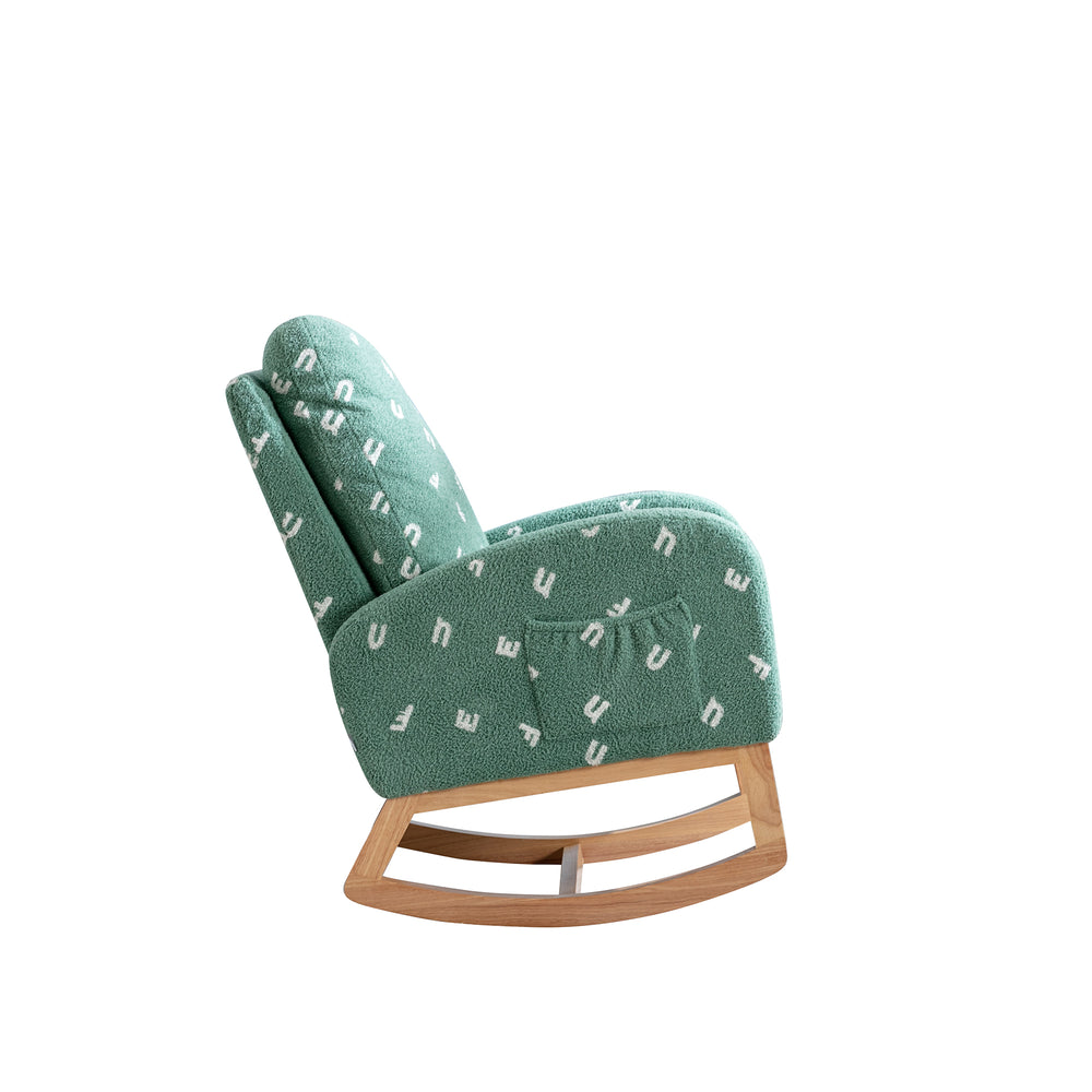 Chic Rocking Chair for Cozy Nurseries and Living Rooms