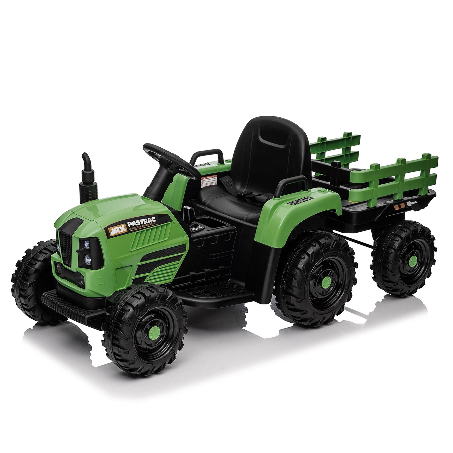 Power Play Electric Tractor with Trailer