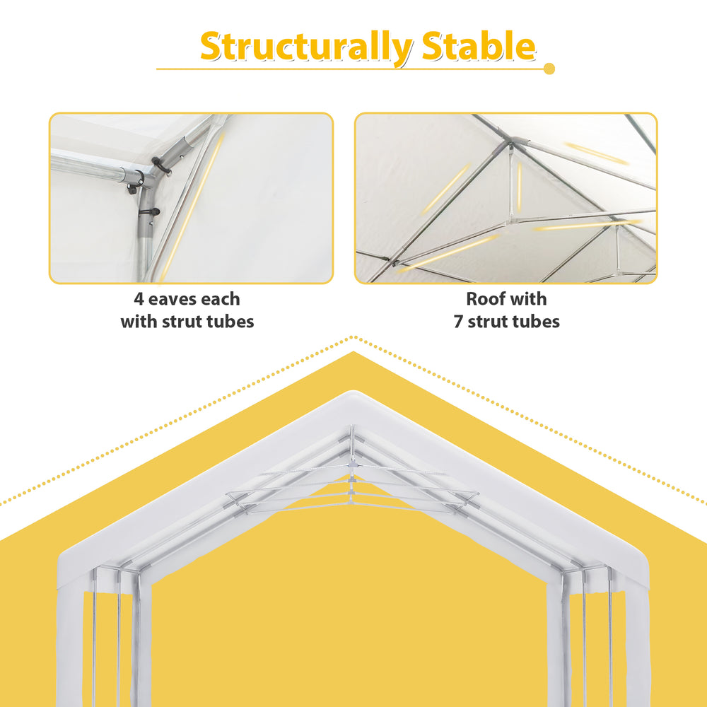 Big Bash Party Tent - Heavy Duty Outdoor Canopy with Removable Walls!