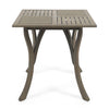 Chic Square Wood Table