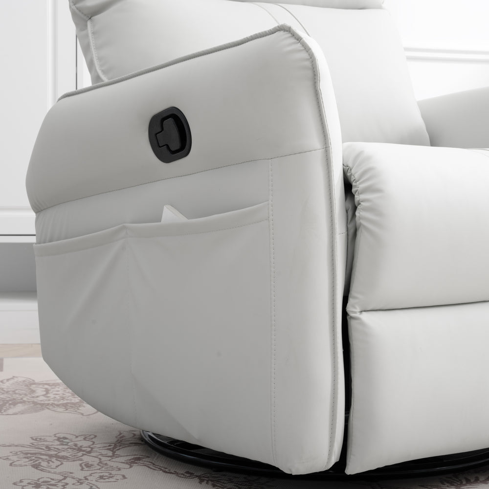 Cozy Swivel Rocker Chair