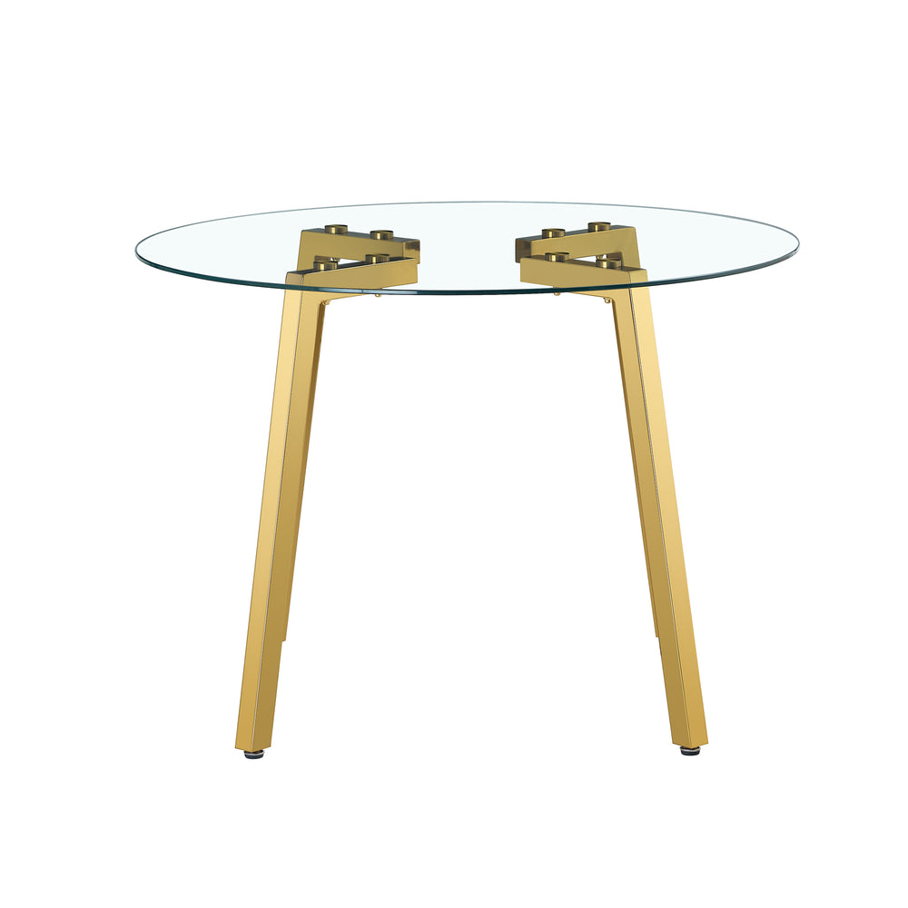 Chic Harmony Glass Table