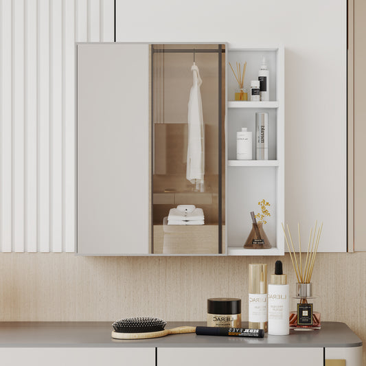 Space-Savvy Mirror Cabinet Duo