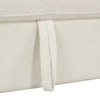 Haven L-Shaped Sofa Bed with Ottoman & USB Ports - Beige