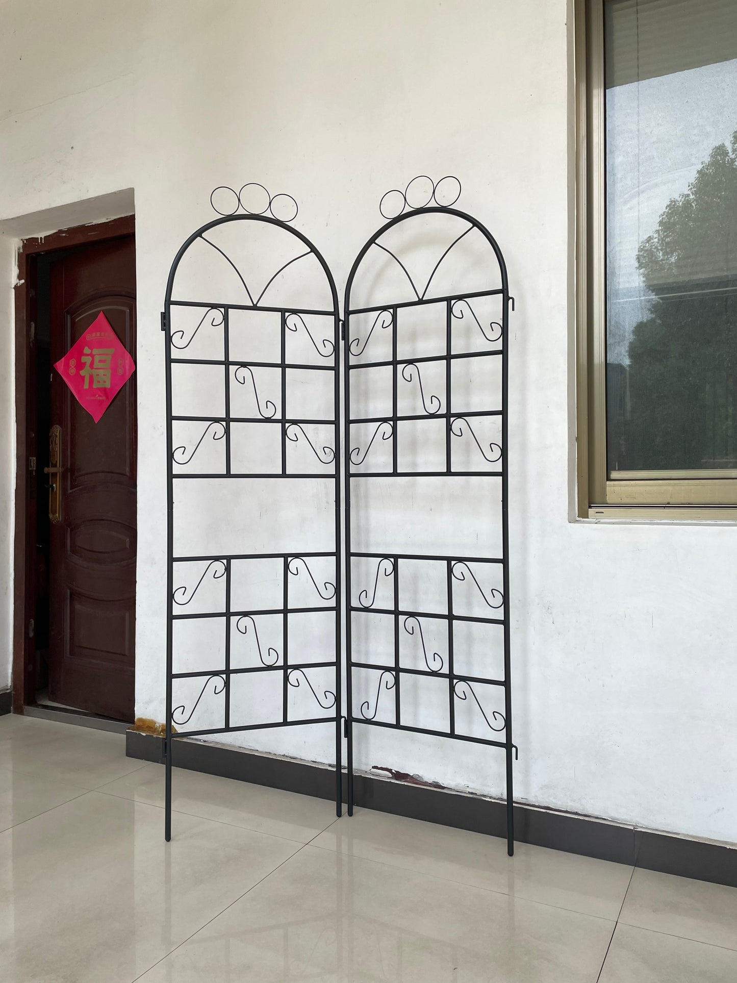 Steel Garden Trellis for Climbing Plants