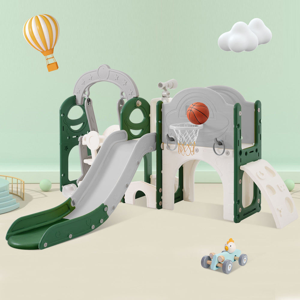 Playtime Adventure Slide & Swing Set