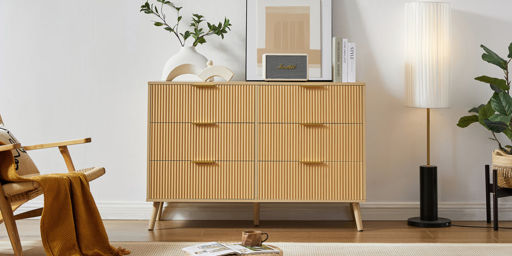 Wavy Wood Dresser for Kids and More