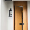 Stylish Black Outdoor 4-Light Wall Sconce