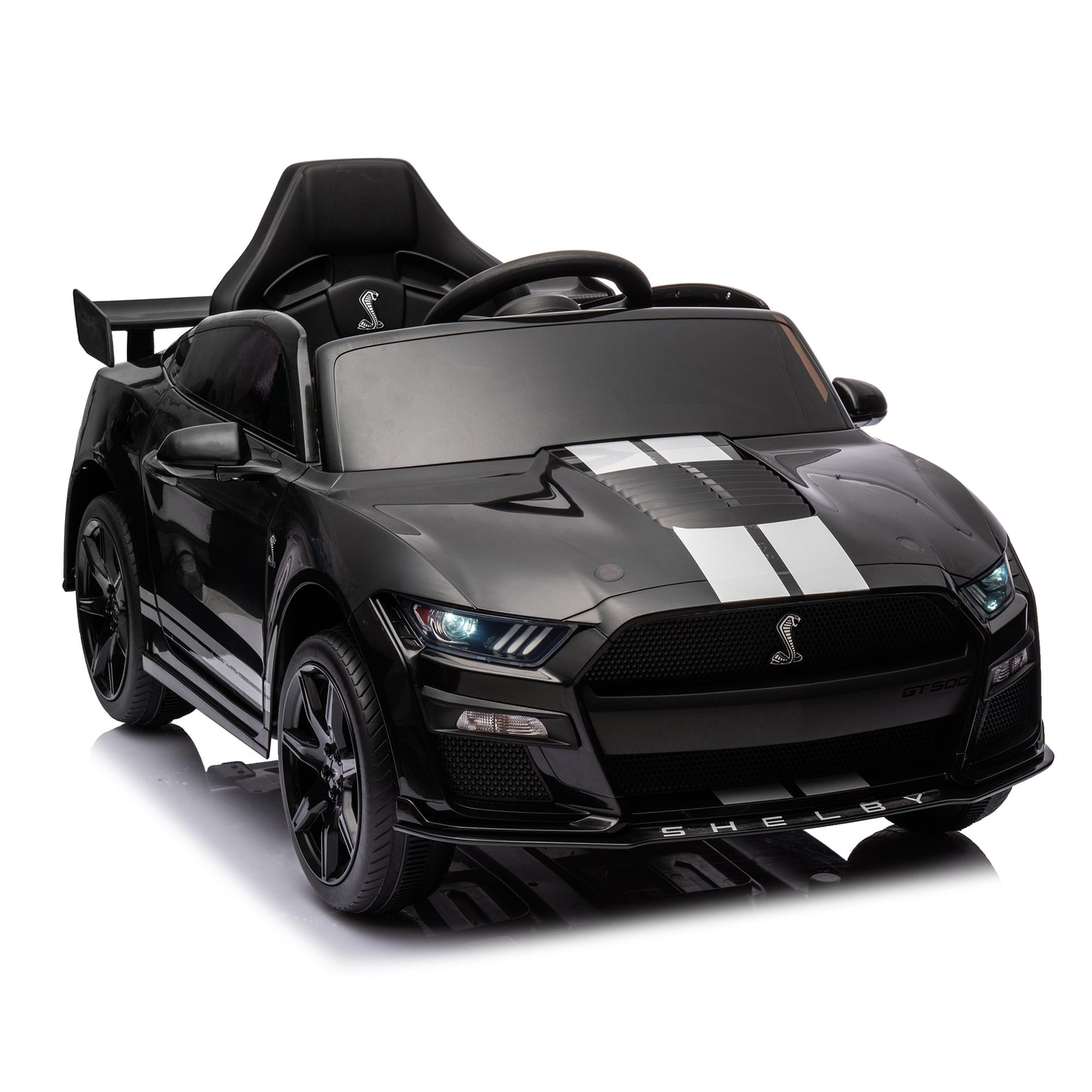 Shelby GT500 Ride-On Car with Remote Control and Music