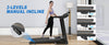 Foldable Fitness Treadmill with Speakers & Adjustable Incline