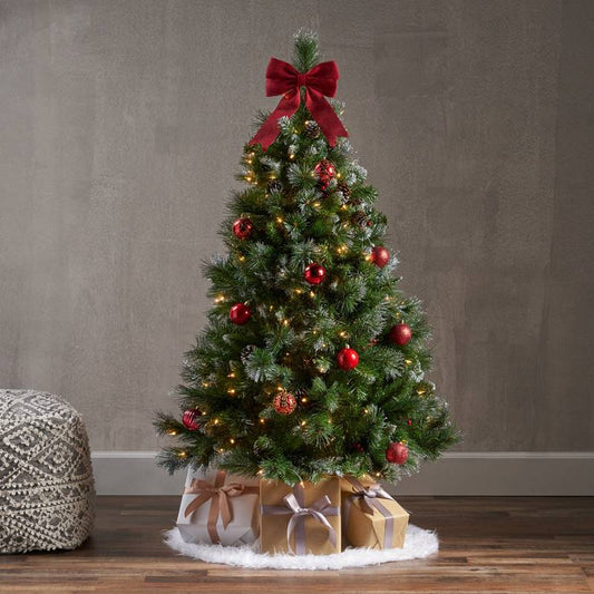 Sparkling Berry & Pine Hinged Tree