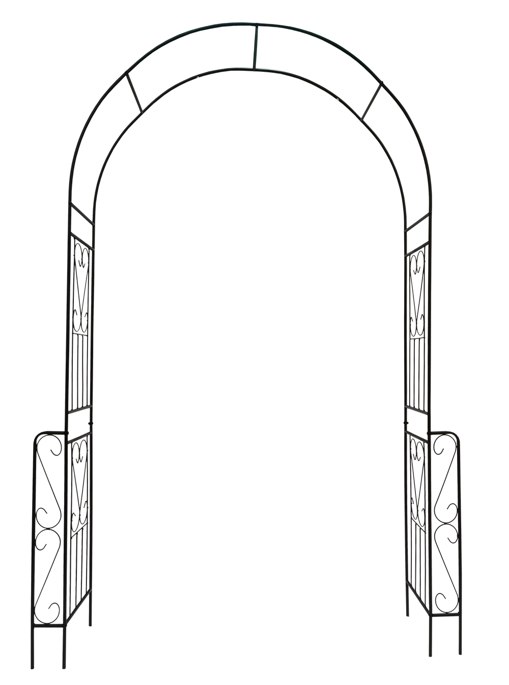 Garden Charm Arch for Climbing Blooms