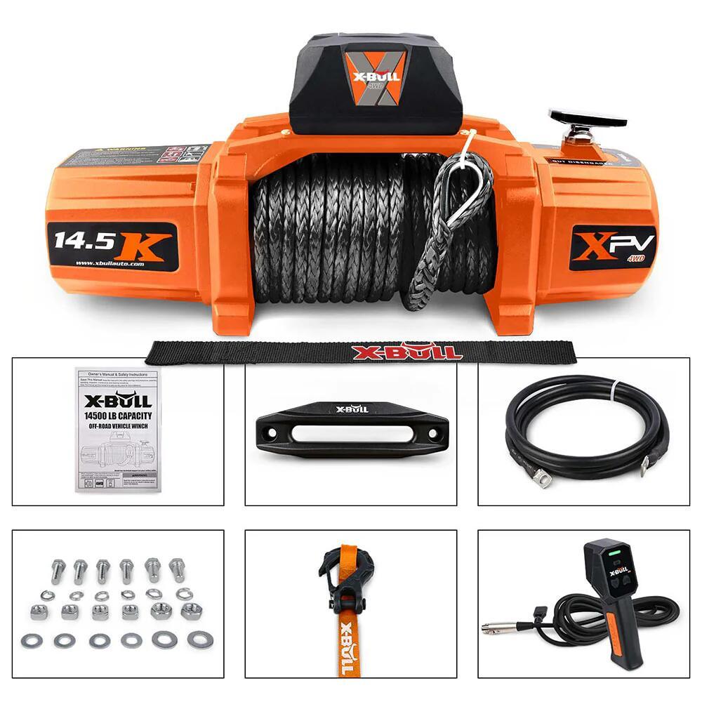 X-BULL Power Puller: Heavy-Duty Electric Winch for SUVs and Trucks