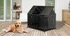 Ultimate Indestructible Dog Crate with Roof & Lockable Wheels