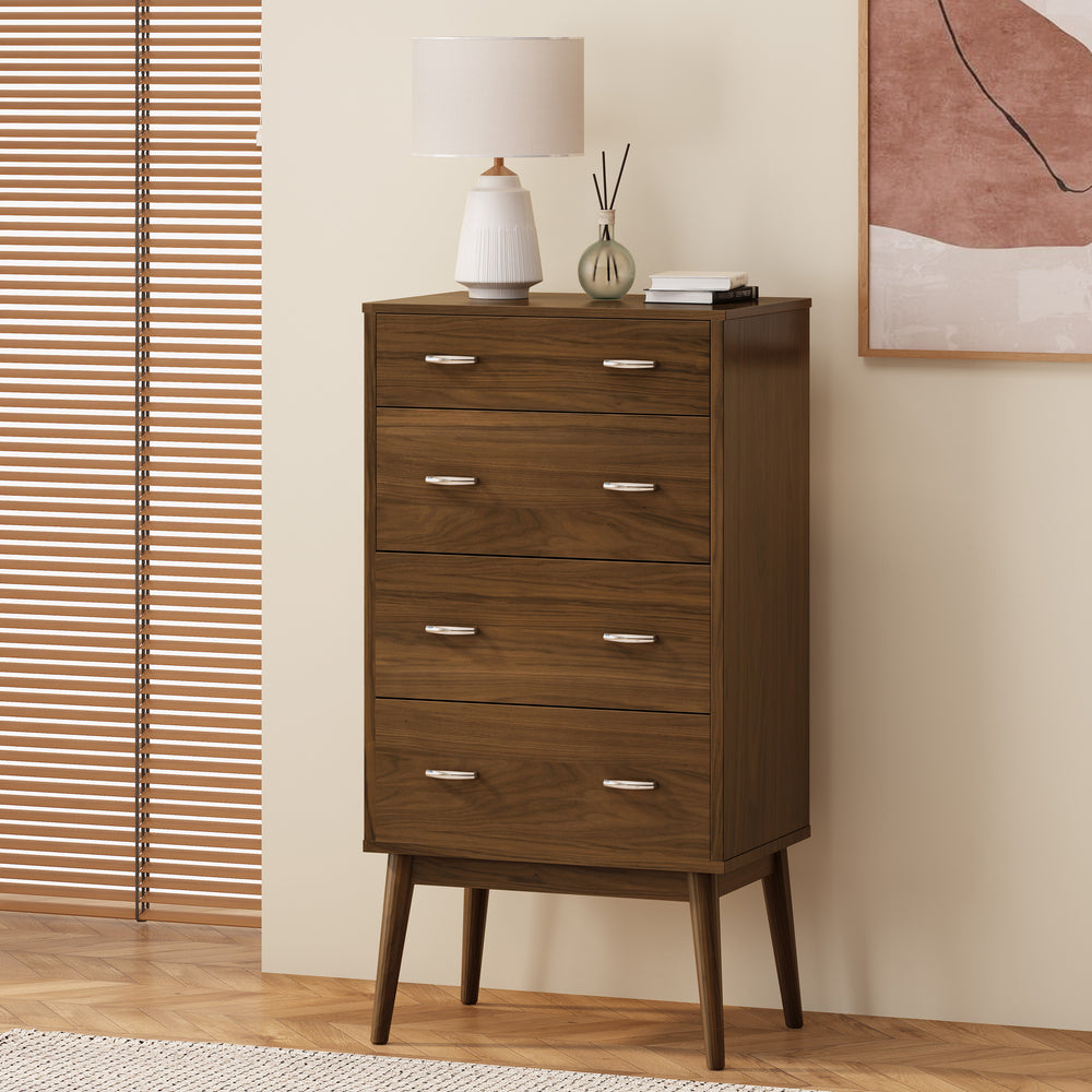 Chic 4-Drawer Storage Chest