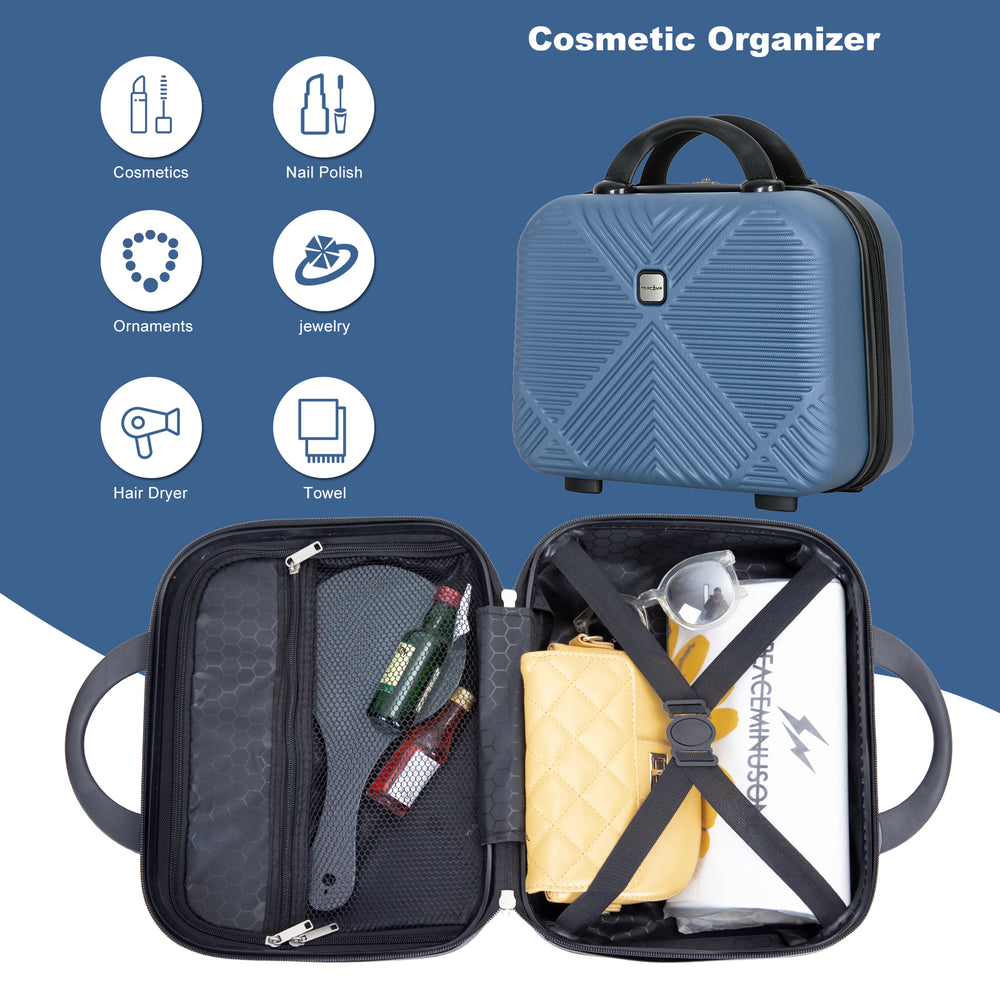 Travel Buddy Blue Luggage Set