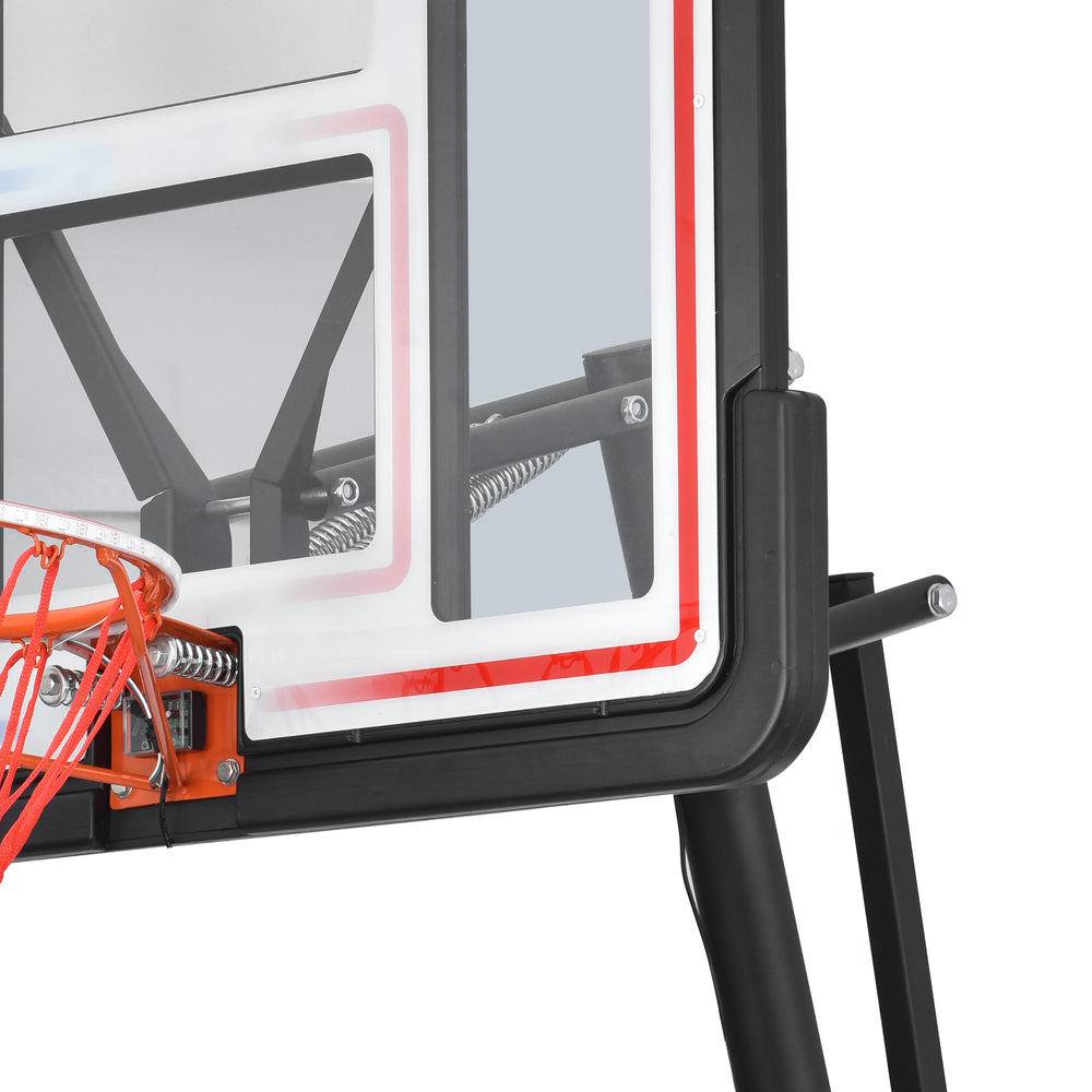 GlowSphere Portable Basketball Hoop