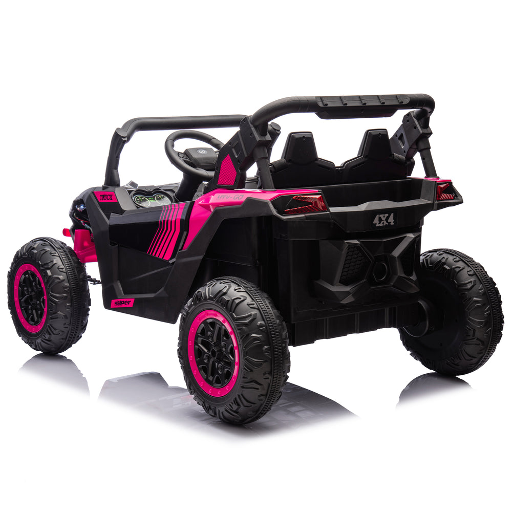 Adventure Duo Ride-On UTV for Kids with Remote Control and Fun Features